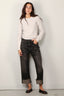 R13 - Jeans - Cuffed X-BF jean -  Abbey black