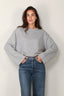 Closed - Sweater - Crewneck -  Light grey melange