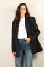 RÓHE - Blazer - Overlap blazer -  Night stripe