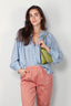 Indress - Blouse - Lauren -  Grey blue