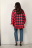 Denimist - Jack - CPO shirt jacket -  Printed red buffalo