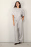 Halfboy - Broek - Suit jersey pants -  Light grey melange