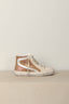 Golden Goose - sneakers -  GWF00115.F005429.15550 - TABACCO/SEEDPEARL/ASH ROSE/SILVER