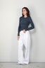 RÓHE - Jeans - Low waist wide leg denim -  Optic white