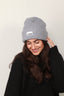 Ganni - Beanie - Structured Rib Beanie  -  Paloma melange