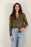 forte_forte - Blouse - 9906 my shirt -  Olive