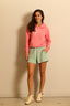 Ralph Lauren - hoodie - PRL SHRNKHD-LONG SLEEVE - RIBBON PINK