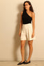 RÓHE - short - Tailored wide leg shorts -  cream