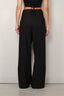 RÓHE - pantalon -  Wide leg tailored trousers -  noir