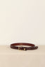 NILI LOTAN - riem - Louise - dark brown