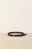 Nili Lotan - Riem - Jane Croc -  Black shiny