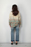 R13 - Blouse - Drop neck workshirt -  Gradient bleach green plaid