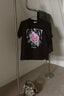 Ganni - T-shirt - Basic Jersey Rose Relaxed T-shirt  -  Phantom