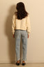 R13 - Trui - Cropped R13 Crewneck -  Natural