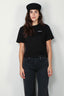 Lois - T-shirt - Cherry tee -  Black