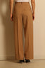 RÓHE - Broek - Wide leg pleated trousers -  Fawn