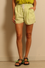 Sea Me Happy - Short - Justine shorts poplin stripes -  Lime