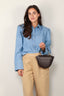 Halfboy - Blouse - Power shirt -  Medium blue denim