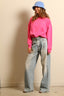 Ralph Lauren - Sweater - BUBBLE CN PP-LONG SLEEVE-SWEATSHIRT -  Desert pink