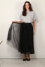 forte_forte - Rok - 13294 my skirt -  Nero