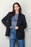 forte_forte - Blazer - Viscose Wool Slub Jacket - Abisso - BYLOTTE