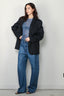 forte_forte - Blazer - Viscose Wool Slub Jacket - Abisso - BYLOTTE