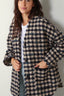 forte_forte - Blouse - 12808 my coat - Ink - BYLOTTE