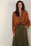 forte_forte - Blouse - 12919 my shirt - Caramel - BYLOTTE