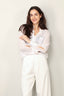 forte_forte - Blouse - 9907 my shirt - Bianco - BYLOTTE