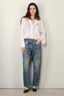 forte_forte - Blouse - 9907 my shirt - Bianco - BYLOTTE