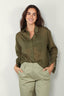 forte_forte - Blouse - 9907 my shirt - Olive - BYLOTTE