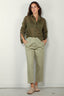 forte_forte - Blouse - 9907 my shirt - Olive - BYLOTTE