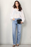 forte_forte - Blouse - Co/Se Voile Bohemain Shirt - Bianco - BYLOTTE