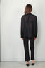 Forte_Forte - Blouse - co/se Voile Bohemian Shirt - Nero - BYLOTTE