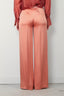 Forte_Forte - Broek - Shiny Anvers Satin High Waist - Poudre - BYLOTTE
