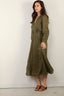 forte_forte - Jurk - 9908 my dress - Olive - BYLOTTE