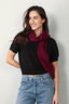 forte_forte - Sjaal - Cashmere Wool Ribbed Scarf - Bolero - BYLOTTE