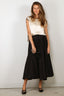 Forte_Forte - Top - Envers Satin Shiny Top - Beurre - BYLOTTE