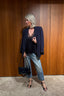 Forte_Forte - Top - Envers Satin Lace Neckline Top - Notte