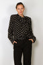Francoise - Blouse - Johanna - Polka Dot Black / White - BYLOTTE