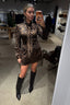 Francoise - Jurk - Molly - Leopard - BYLOTTE