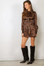 Francoise - Jurk - Molly - Leopard - BYLOTTE