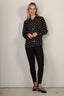 Francoise - Shirt - Constance - Polka Dot Black White - BYLOTTE