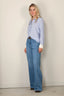 Francoise - Shirt - Constance - Stripe Blue - BYLOTTE