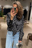 Francoise - Blouse - Johanna - Polka Dot Black / White
