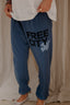 FREE CITY - Jogging - Large - Blue Wash