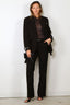 Ganni - Blazer - Future Twill Suiting Blazer - Black - BYLOTTE