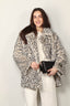 Ganni - Jas - Faux Fur Jacket - Almond milk - BYLOTTE