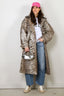 Ganni - Jas - Laminated Cotton Canvas Trench Coat - Almond Milk - BYLOTTE