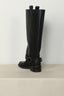 Ganni - Laarzen - Biker Tubular Underknee Boot - Black - BYLOTTE